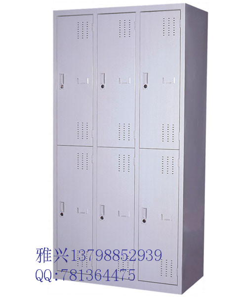 东莞衣柜，彩色六门柜，四门更衣柜  双开门衣柜  六门彩色衣柜
