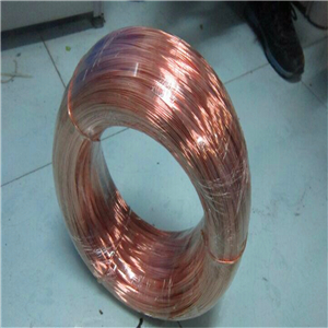 高导红铜线 压扁T2紫铜丝 紫铜方线0.6*0.6mm&nbsp;&nbsp;压扁紫铜丝