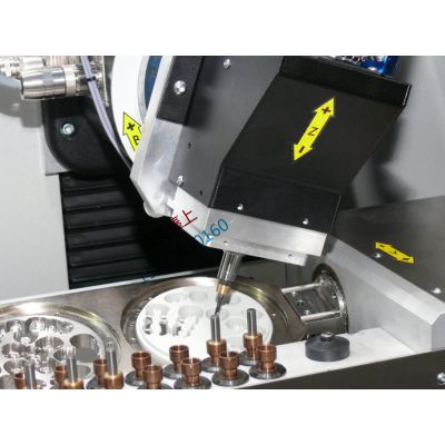 德国电主轴氧化锆CAD/CAM加工视频