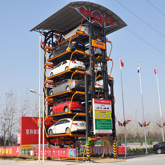 垂直循环立体车库升级，面向全国招商  九路泊车