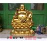 定做大型铜佛像 彩绘摆件寺庙供奉