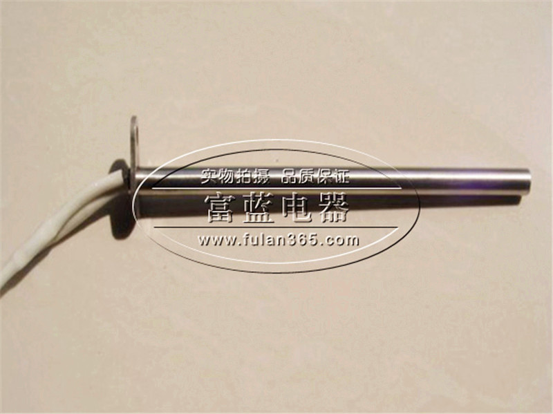 单头翅片干烧电加热管 单头加热管 翅片电热管 干烧加热管