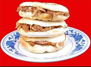 白吉肉夹馍的做法培训，大连哪里教做肉夹馍？
