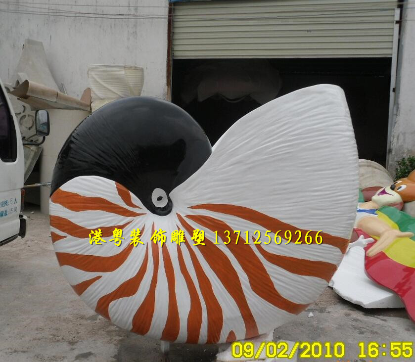 仿真天然贝壳 树脂海螺海星生物景观摆件雕塑  贝壳雕塑  海星雕塑  仿真海螺雕塑