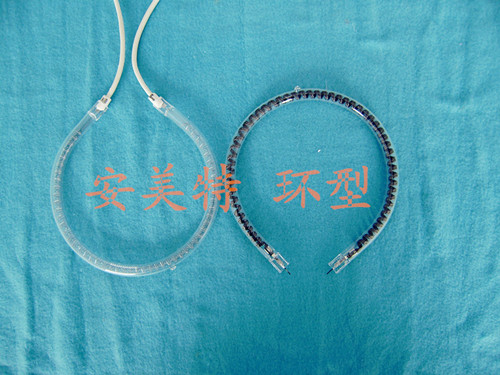 环形加热管与球拍型加热管哪里不同——江苏安美特定做  U型红宝石电热管  单端发热管