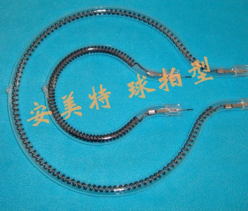 环形加热管与球拍型加热管哪里不同——江苏安美特定做  U型红宝石电热管  单端发热管