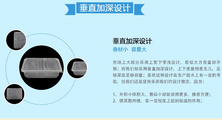 环保外卖打包盒 打包盒图片 一次性饭盒厂家定制