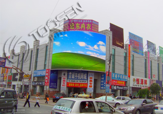LED电子显示屏有哪些优势功能  全彩LED电子显示屏  LED电子显示屏价格
