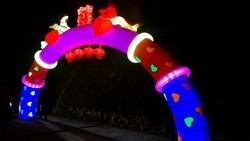福州发光婚庆拱门，庆典灯光拱门厂家定做  发光拱门  庆典拱门