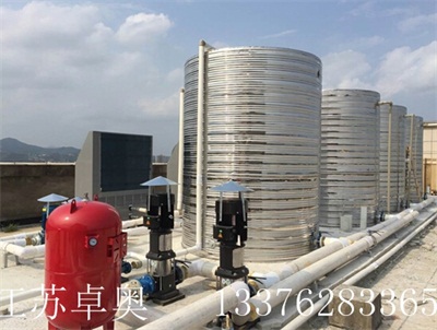 屠宰场空气能高温热泵热水系统  空气能热水器  热水工程