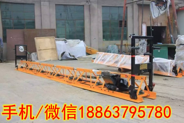 混凝土摊铺神器！DZP-55框架式汽油整平机  混凝土摊铺机  路面整平机
