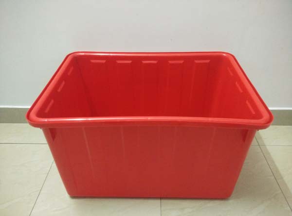 清远乔丰塑料食品箱厂家  塑料周转箱  塑料方盆