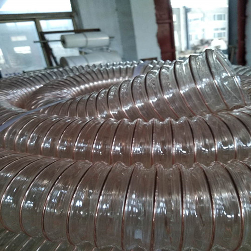 聚氨酯软管东北吸粉尘PU管抽炕灰用管抗寒不变形