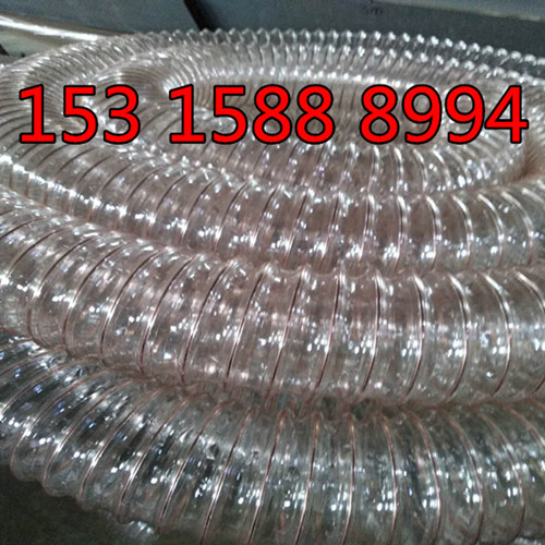 工业软管PU伸缩管河北排污钢丝管25-500mm规格全
