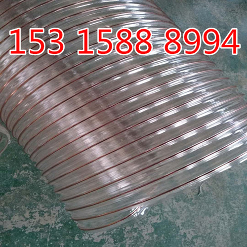 工业软管PU伸缩管河北排污钢丝管25-500mm规格全