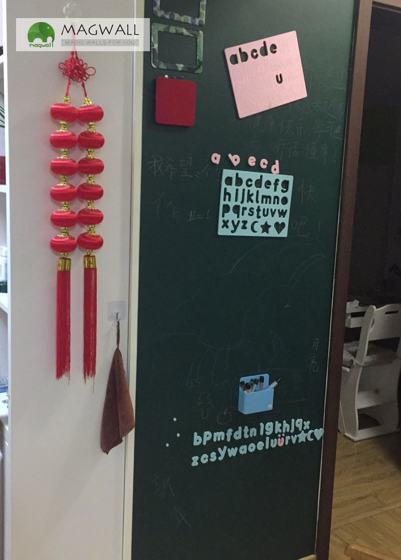 批发磁善家学习涂鸦画画家用磁性绿板贴