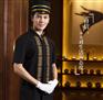 依兰 西餐厅工作服定制 酒店前台工作服 酒店接待工服定做