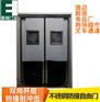 食品厂商场通道 不锈钢防撞自由门厂家直销