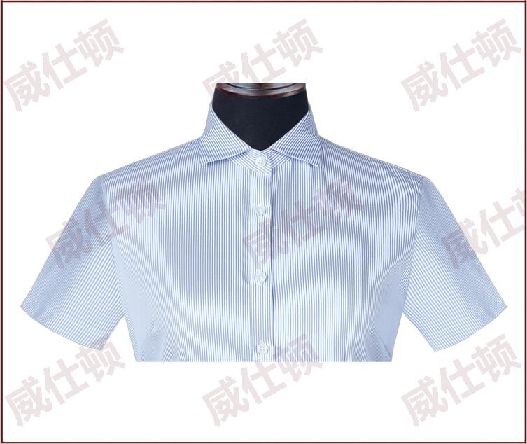 高校衬衫定制 女式工作服订做 职业装团体定制