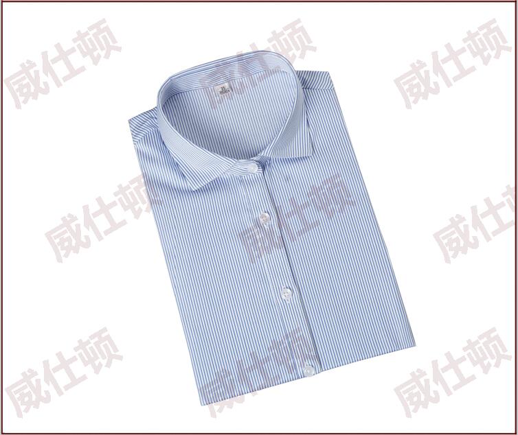 高校衬衫定制 女式工作服订做 职业装团体定制