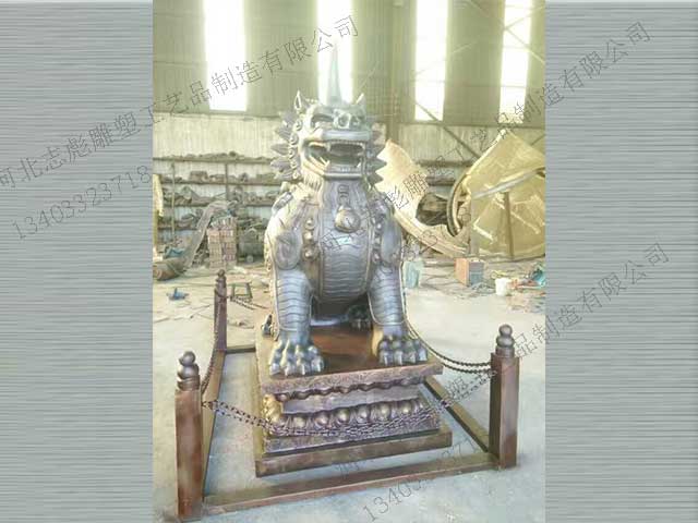铜马雕塑_动物雕塑设计制作_志彪  铜雕