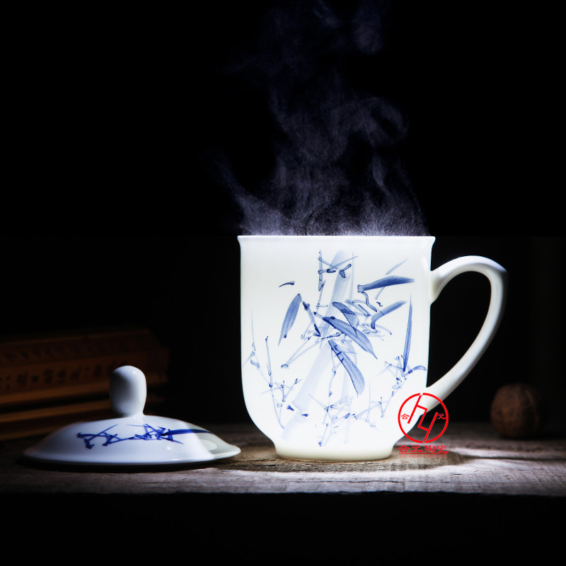 中南海杯定制纯手工制作 茶杯