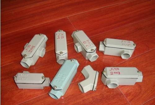 BHC-A-G3/4铝合金防爆穿线盒直通6分防爆过线盒  防爆分线盒  防爆线盒