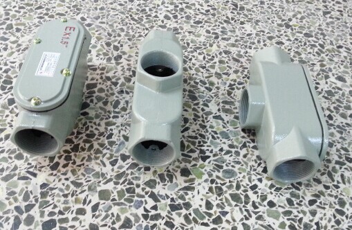 BHC-A-G3/4铝合金防爆穿线盒直通6分防爆过线盒  防爆分线盒  防爆线盒
