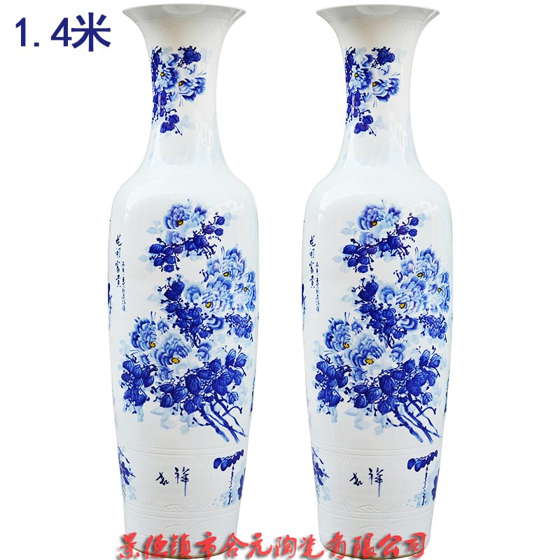 青花瓷清明上河图落地大花瓶&nbsp;&nbsp;青花瓷大花瓶&nbsp;&nbsp;景德镇陶瓷大花瓶&nbsp;&nbsp;落地礼品大花瓶