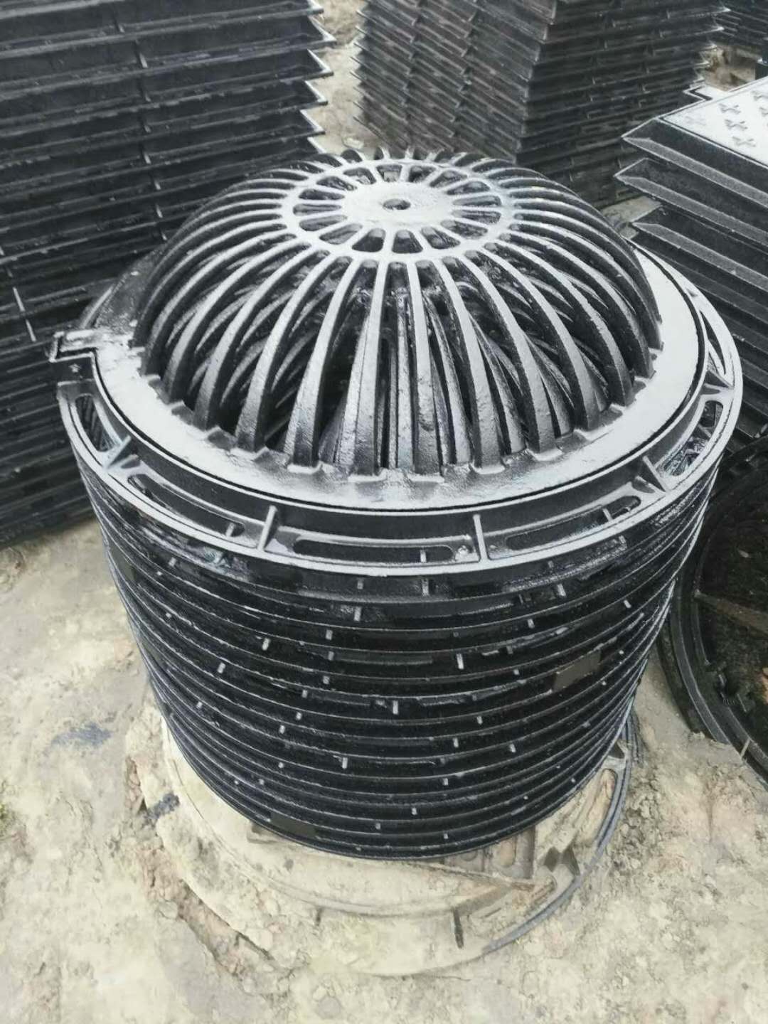 防沉降球墨铸铁井盖岳麓区欢迎询价