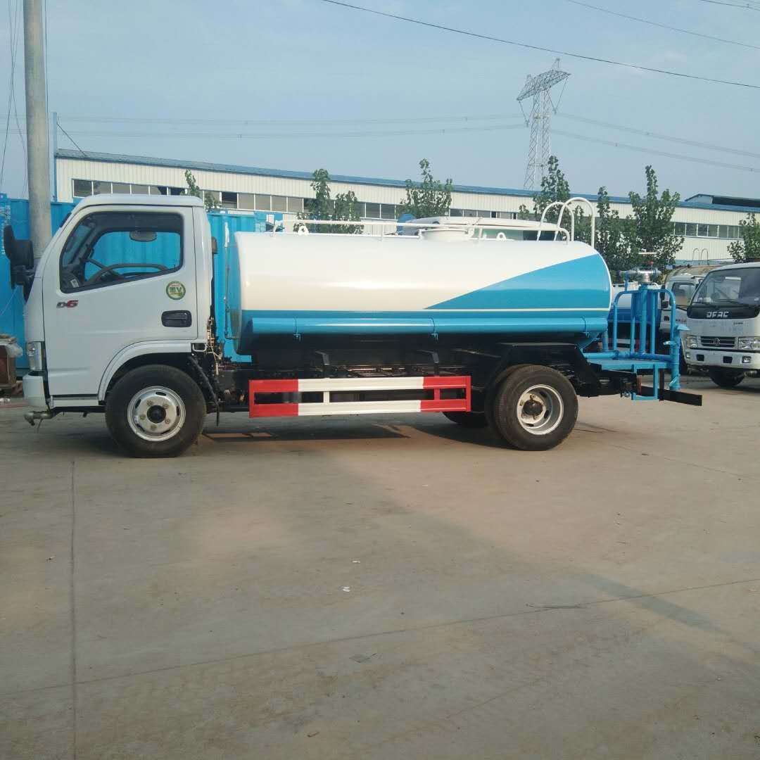 出售东风多利卡5立方洒水车多功能抑尘车  东风洒水车