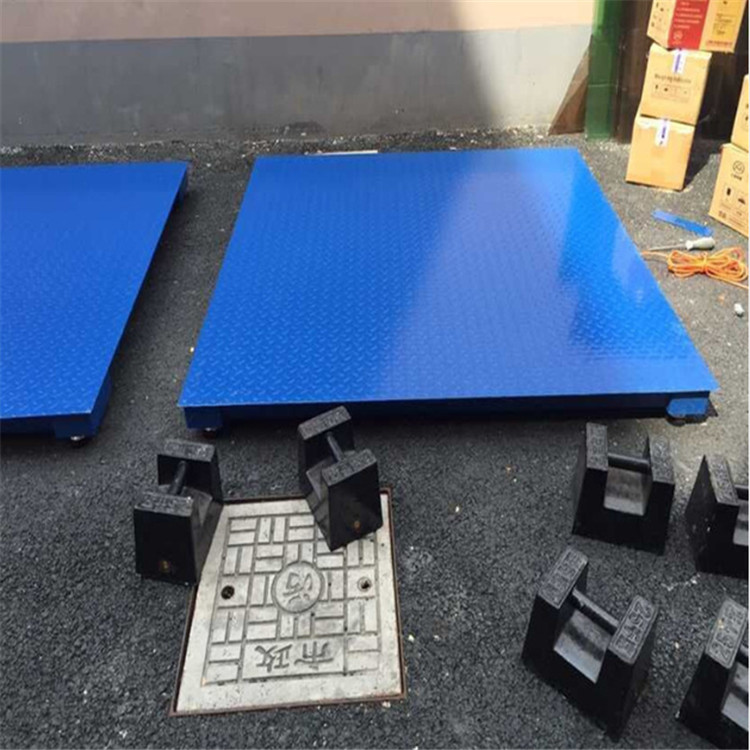 铜川1.5x2m碳钢加厚型电子地磅  工业磅秤  移动磅秤