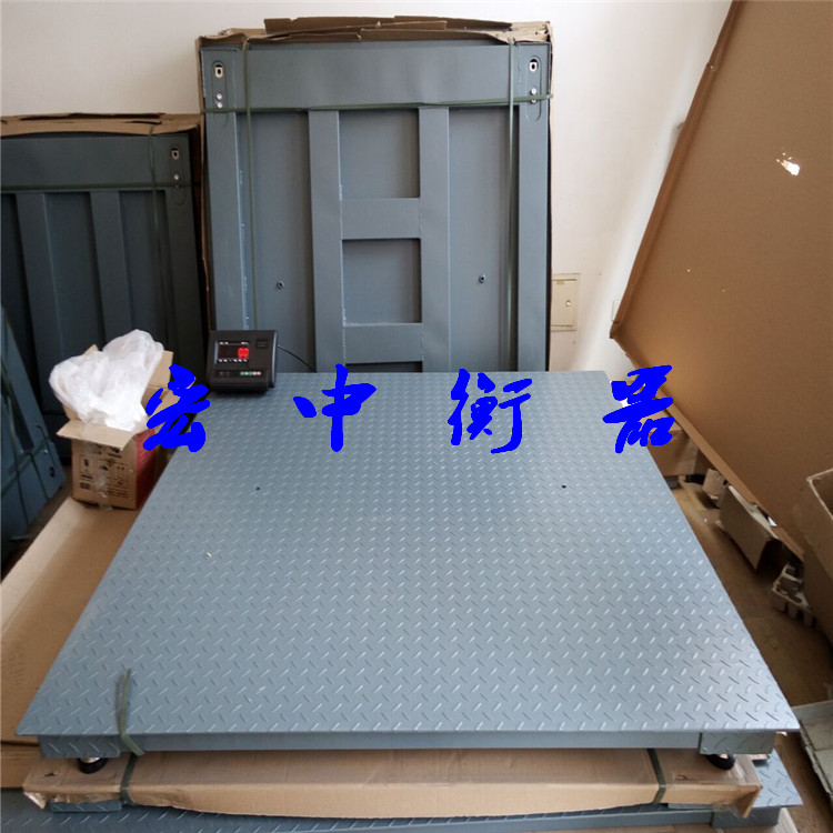 昆明1.5x2m养殖场用电子地磅秤价格  工业磅秤  移动磅秤