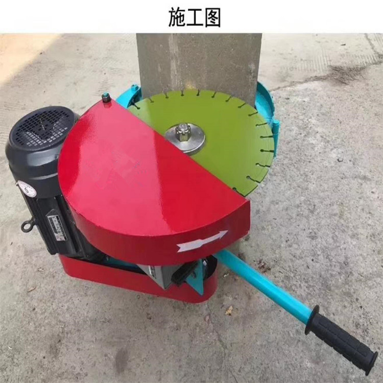 卡箍式切桩机  圆形切桩机  水泥预制管桩切割机