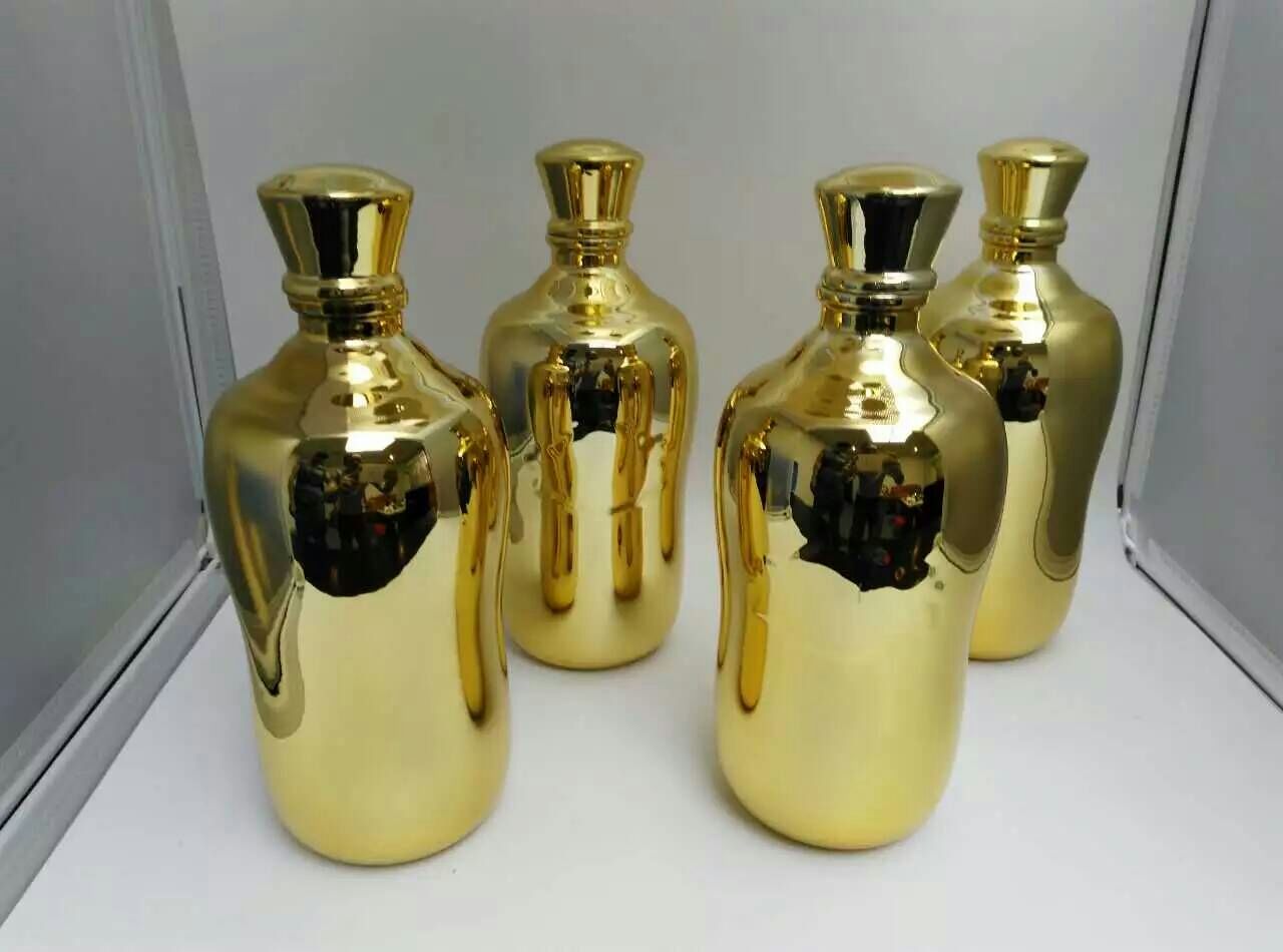 酒瓶电镀厂，酒瓶真空电镀厂，酒瓶UV电镀厂
