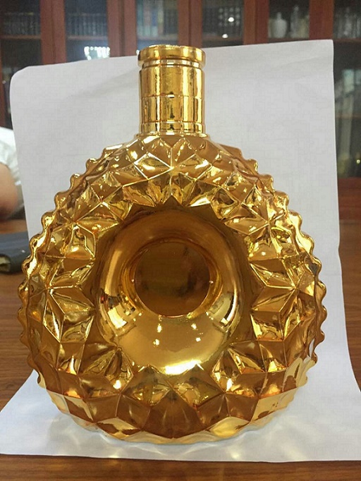 玻璃酒瓶电镀厂，洋酒瓶电镀厂，酒瓶电镀厂