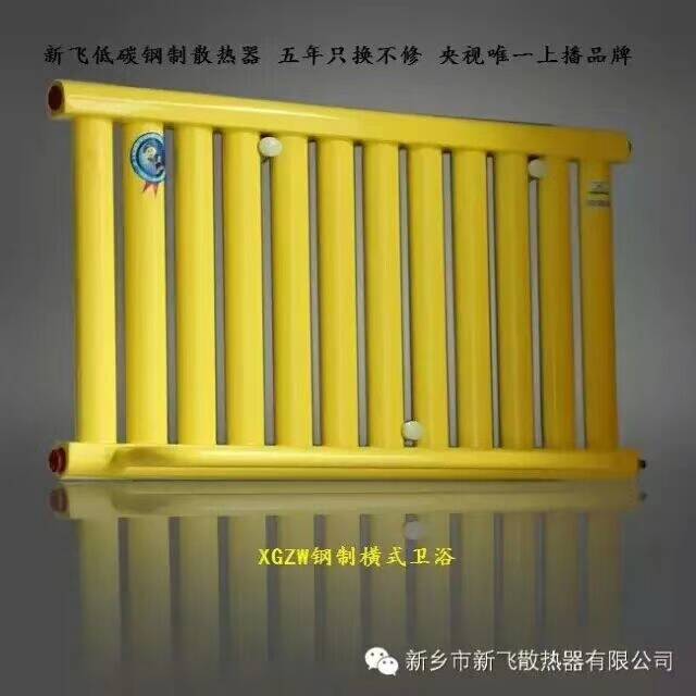 时尚唯美的生活享受新飞钢制横卫浴散热器  暖气片  新飞散热器
