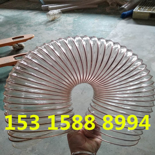 高温PU管湖南木工机械用除尘管可定做聚醚型平滑型