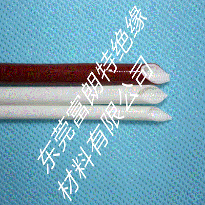 东莞富朗特电机用硅橡胶玻璃纤维管内纤外胶  矽套管  纤维通  自熄阻燃管