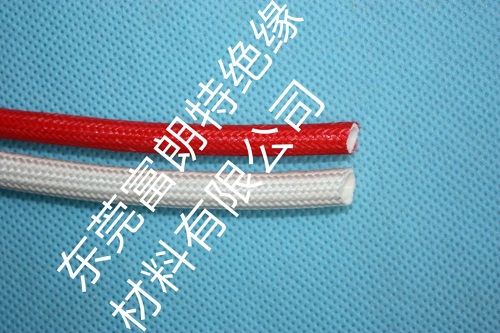 矽套管7000v硅橡胶玻璃纤维管内胶外纤  油布通  纤维通  自熄阻燃管