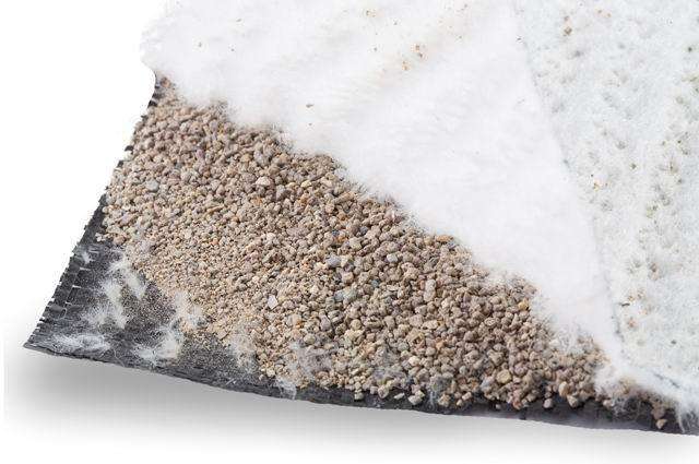 膨润土防水毯&nbsp;&nbsp;防水毯质量均匀&nbsp;&nbsp;抗渗能力强&nbsp;&nbsp;防止土料的漏失