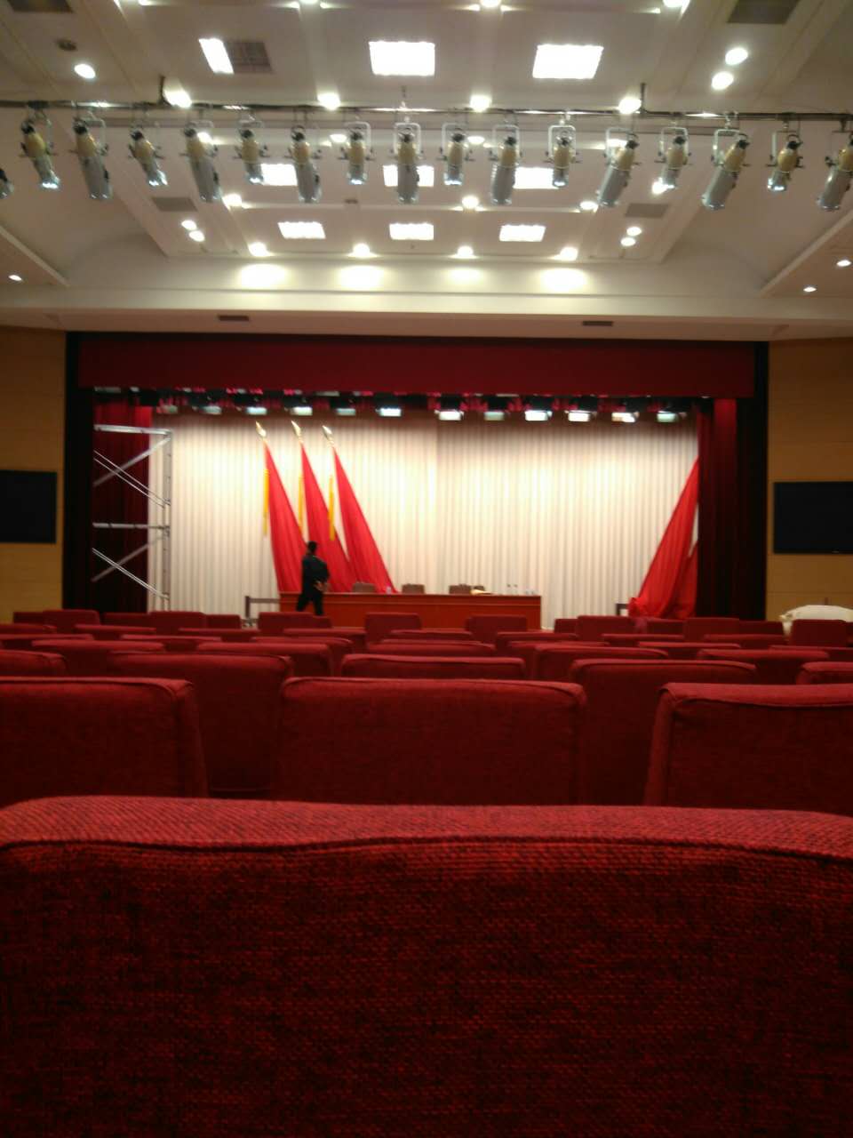 北京舞台幕布厂家 舞台幕布公司  舞台电动幕布