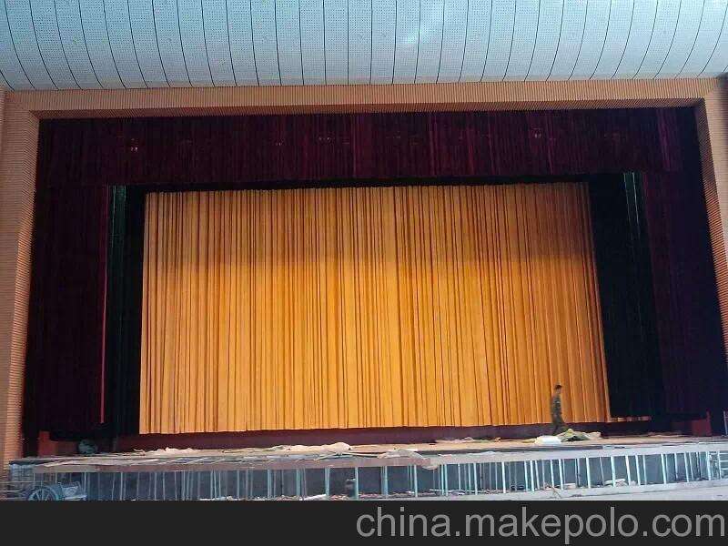 舞台幕布厂家舞台金丝绒幕布厂家供应