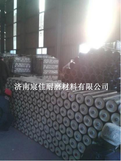 高分子聚乙烯托辊  高分子托辊  皮带托辊