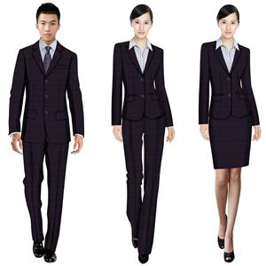 广州定做西服 职业装 定制 时尚职业套装  职业装定制