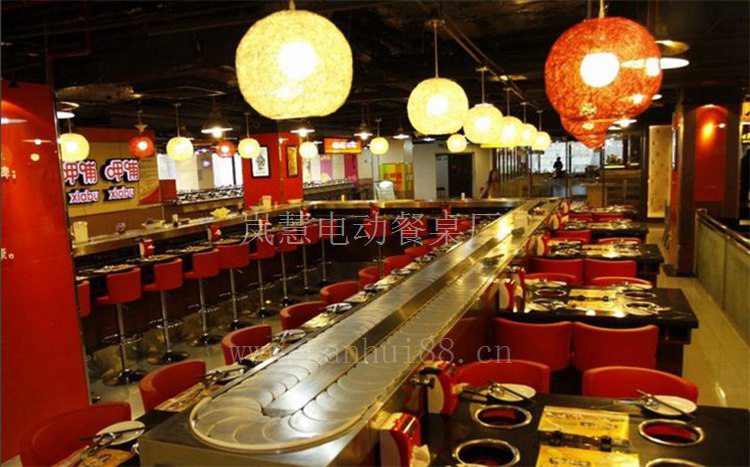 自动回转小火锅设备工厂、哪里有回转火锅设备工厂价格&nbsp;&nbsp;旋转火锅设备