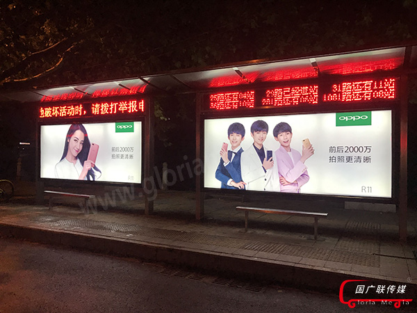 在九江，为什么候车亭广告更受欢迎