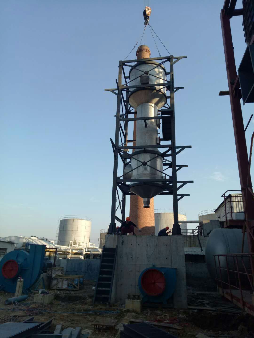 锅炉气动乳化脱硫塔