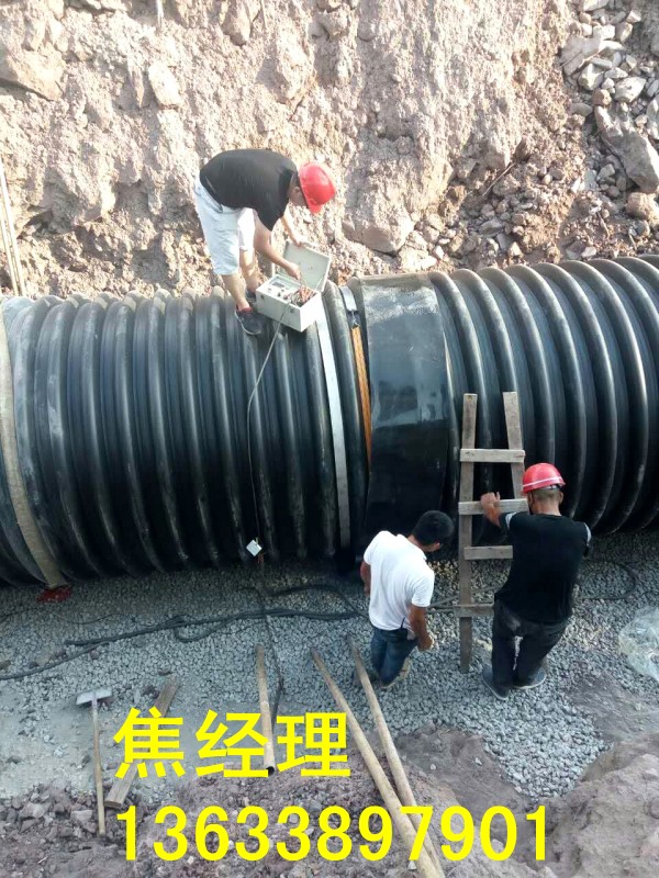 驻马店钢带波纹管生产厂家  排污管