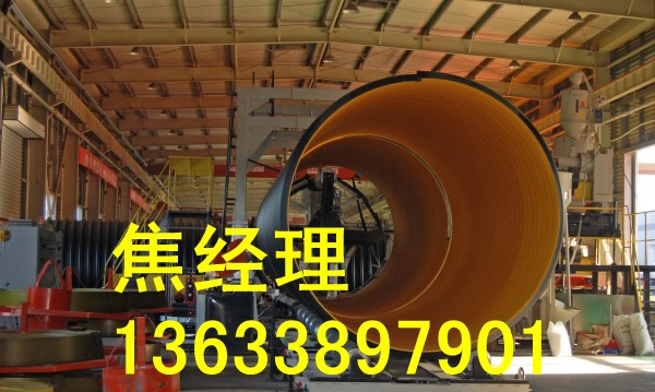 新郑钢带波纹管生产厂家  排污管